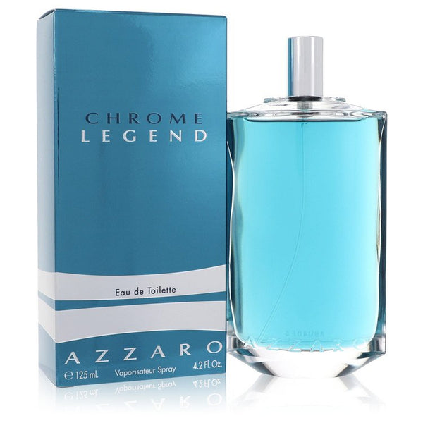 Chrome-Legend-by-Azzaro-For-Men Eau De Toilette Spray 4.2 oz (125 ml)