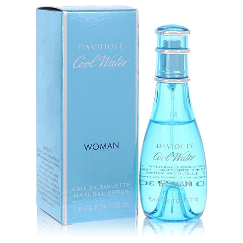 Cool-Water-by-Davidoff-For-Women Eau De Toilette Spray 1 oz (30 ml)