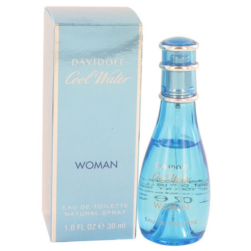 Cool Water by Davidoff For Women - Eau De Toilette Spray 1 oz