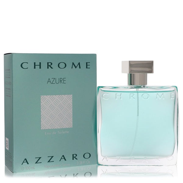 Chrome-Azure-by-Azzaro-For-Men Eau De Toilette Spray 3.4 oz (100 ml)