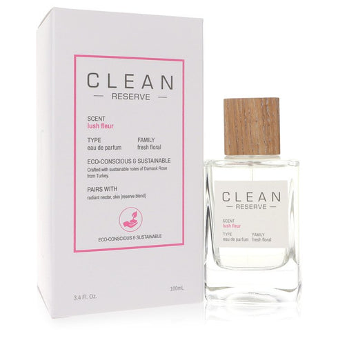 Clean-Reserve-Lush-Fleur-by-Clean-For-Women Eau De Parfum Spray 3.4 oz (100 ml)
