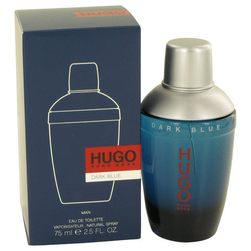 Dark Blue by Hugo Boss For Men - Eau De Toilette Spray 2.5 oz