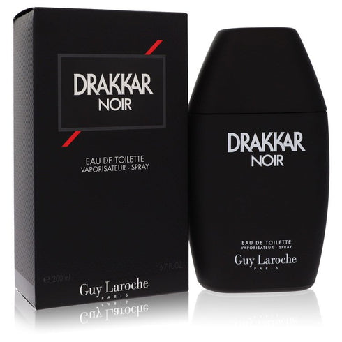 Drakkar-Noir-by-Guy-Laroche-For-Men Eau De Toilette Spray 6.7 oz (200 ml)