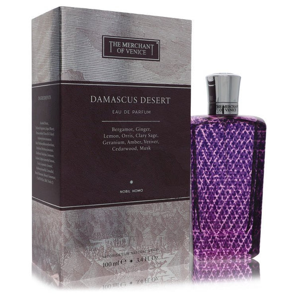 Merchant-of-Venice-Damascus-Desert-by-The-Merchant-Of-Venice-For-Men Eau De Parfum Spray 3.4 oz (100 ml)