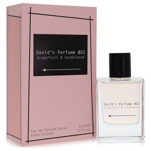 David's-Perfume-#02-Grapefruit-&-Sandalwood-by-David-Dobrik-For-Women Eau De Parfum Spray (Unisex) 2.0 oz (59 ml)
