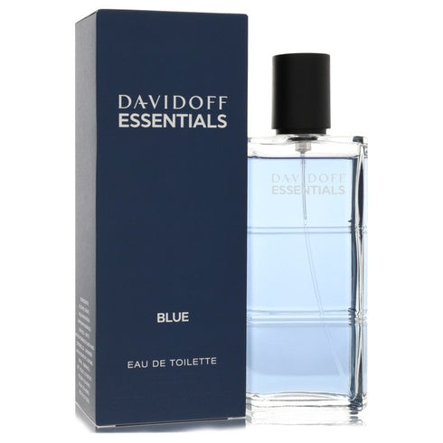 Davidoff Essentials Blue by Davidoff For Men - Eau De Toilette Spray 3.7 oz