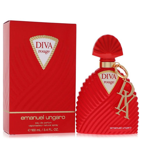 Diva Rouge by Ungaro For Women - Eau De Parfum Spray 100 ml (3.4 oz)
