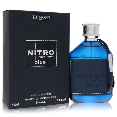 Dumont-Nitro-Blue-by-Dumont-Paris-For-Men Eau De Parfum Spray 3.4 oz (100 ml)