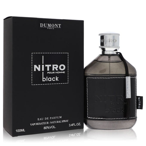 Dumont-Nitro-Black-by-Dumont-Paris-For-Men Eau De Parfum Spray 3.4 oz (100 ml)