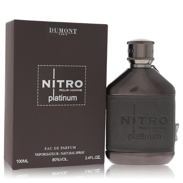 Dumont-Nitro-Platinum-by-Dumont-Paris-For-Men Eau De Parfum Spray 3.4 oz (100 ml)