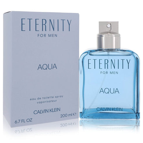 Eternity-Aqua-by-Calvin-Klein-For-Men Eau De Toilette Spray 6.7 oz (200 ml)