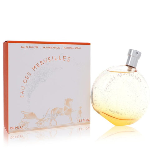 Eau-Des-Merveilles-by-Hermes-For-Women Eau De Toilette Spray 3.4 oz (100 ml)