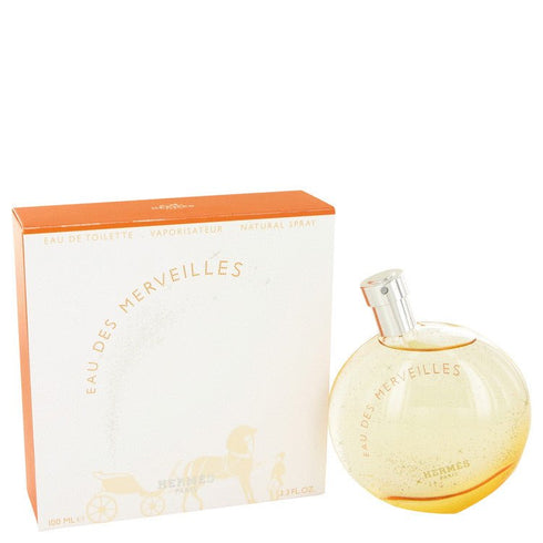 Eau Des Merveilles by Hermes For Women - Eau De Toilette Spray 100 ml (3.4 oz)