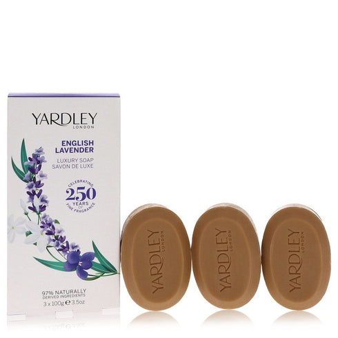English-Lavender-by-Yardley-London-For-Women 3 x 3.5 oz Soap 3.5 oz (104 ml)