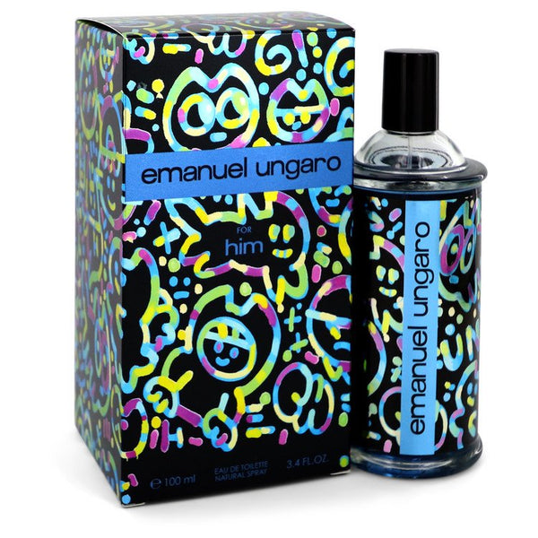Emanuel-Ungaro-For-Him-by-Ungaro-For-Men Eau De Toilette Spray 3.4 oz (100 ml)