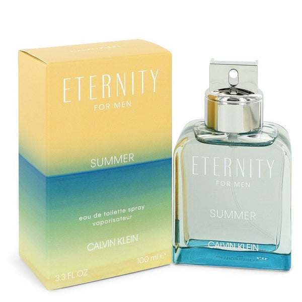 Eternity-Summer-by-Calvin-Klein-For-Men Eau De Toilette Spray (2019) 3.3 oz (100 ml)