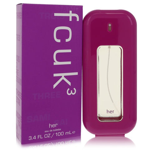 Fcuk-3-by-French-Connection-For-Women Eau De Toilette Spray 3.4 oz (100 ml)