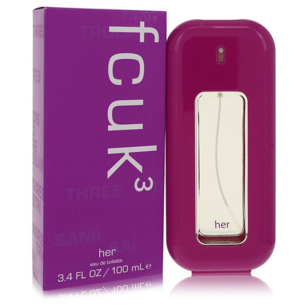 Fcuk-3-by-French-Connection-For-Women Eau De Toilette Spray 3.4 oz (100 ml)
