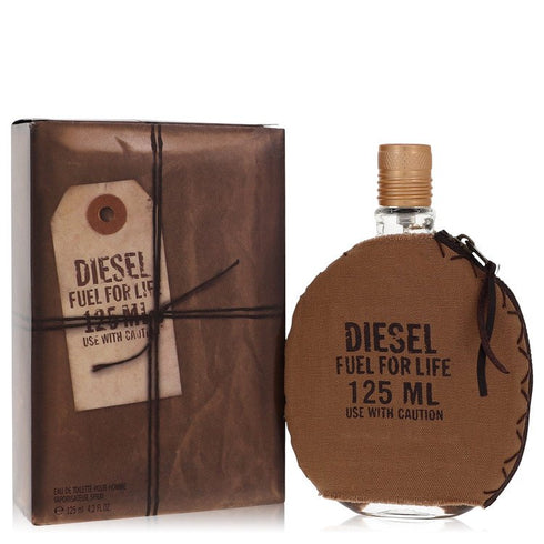 Fuel-For-Life-by-Diesel-For-Men Eau De Toilette Spray 4.2 oz (125 ml)
