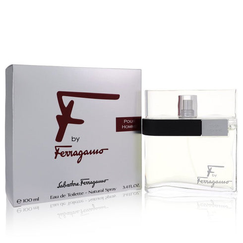 F-by-Salvatore-Ferragamo-For-Men Eau De Toilette Spray 3.4 oz (100 ml)