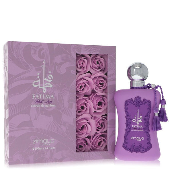 Afnan-Fatima-Velvet-Love-by-Afnan-For-Women Extrait De Parfum Spray 3.4 oz (100 ml)