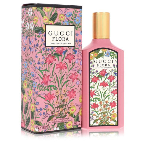 Flora-Gorgeous-Gardenia-by-Gucci-For-Women Eau De Parfum Spray 3.4 oz (100 ml)