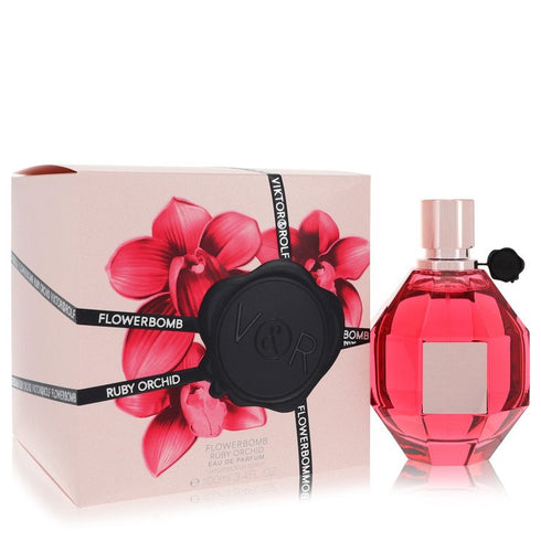 Flowerbomb-Ruby-Orchid-by-Viktor-&-Rolf-For-Women Eau De Parfum Spray 3.4 oz (100 ml)