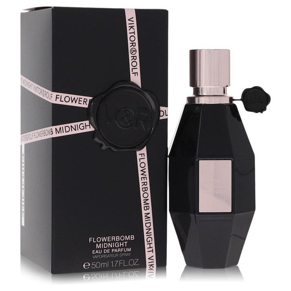 Flowerbomb-Midnight-by-Viktor-&-Rolf-For-Women Eau De Parfum Spray 1.7 oz (50 ml)