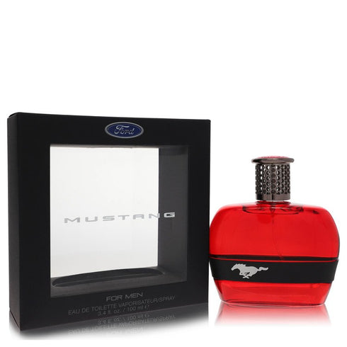 Ford-Mustang-Red-by-Estee-Lauder-For-Men Eau De Toilette Spray 3.4 oz (100 ml)