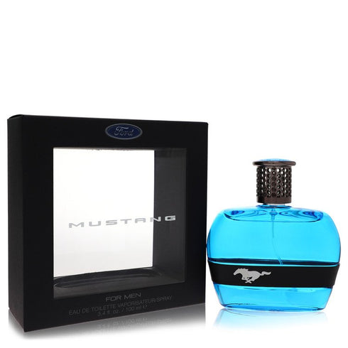 Ford-Mustang-Blue-by-Estee-Lauder-For-Men Eau De Toilette Spray 3.4 oz (100 ml)