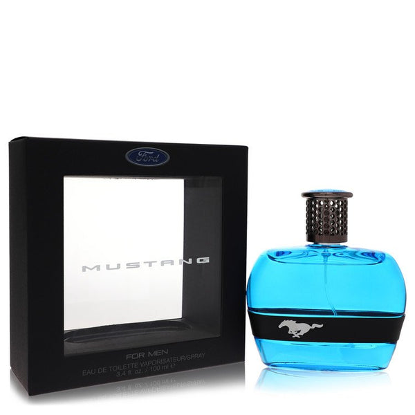 Ford-Mustang-Blue-by-Estee-Lauder-For-Men Eau De Toilette Spray 3.4 oz (100 ml)