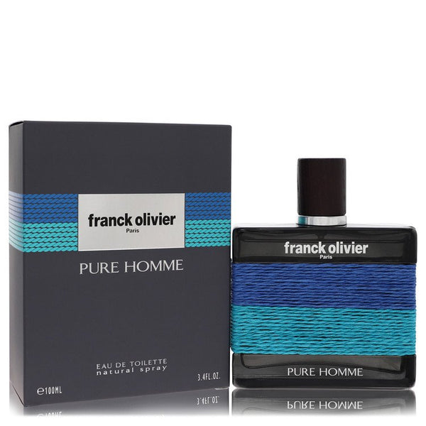 Franck-Olivier-Pure-Homme-by-Franck-Olivier-For-Men Eau De Toilette Spray 3.4 oz (100 ml)