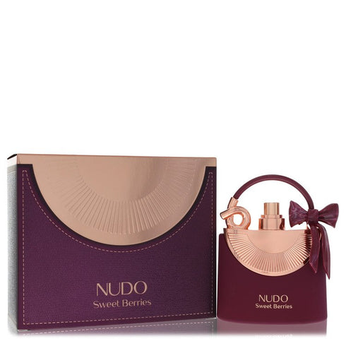 Fragrance-World-Nudo-Sweet-Berries-by-Fragrance-World-For-Women Eau De Parfum Spray (Unisex) 3.4 oz (100 ml)