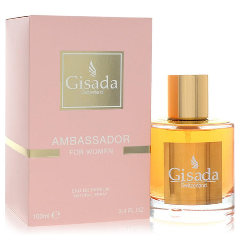 Gisada-Ambassador-by-Gisada-For-Women Eau De Parfum Spray 3.4 oz (100 ml)