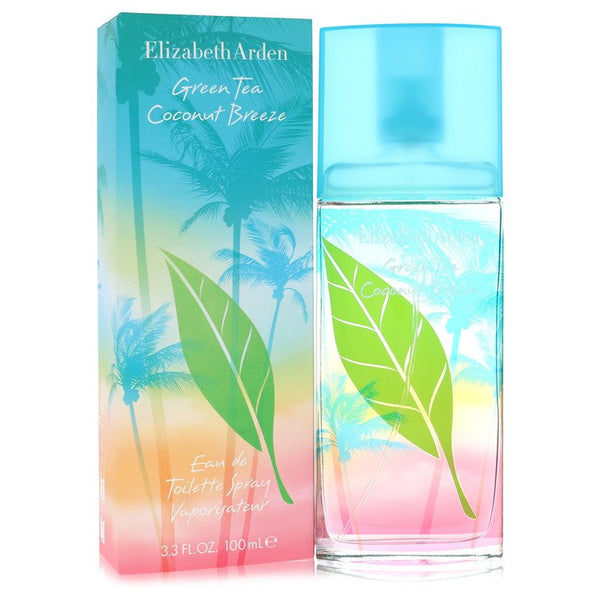 Green-Tea-Coconut-Breeze-by-Elizabeth-Arden-For-Women Eau De Toilette Spray 3.3 oz (100 ml)
