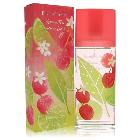 Green-Tea-Lychee-Lime-by-Elizabeth-Arden-For-Women Eau De Toilette Spray 3.4 oz (100 ml)