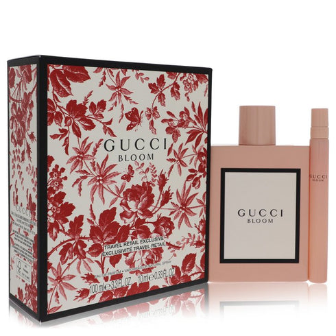 Gucci-Bloom-by-Gucci-For-Women Eau De Parfum Spray + Free 0.33 oz EDP Pen Spray 3.3 oz (100 ml)
