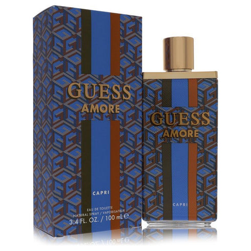 Guess Amore Capri by Guess For Women - Eau De Toilette Spray (Unisex) 100 ml (3.4 oz)