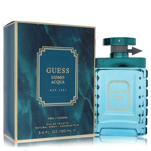 Guess-Uomo-Acqua-by-Guess-For-Men Eau De Toilette Spray 3.4 oz (100 ml)