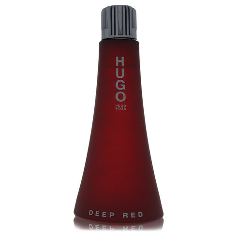 hugo-DEEP-RED-by-Hugo-Boss-For-Women Eau De Parfum Spray (Tester) 3 oz (90 ml)
