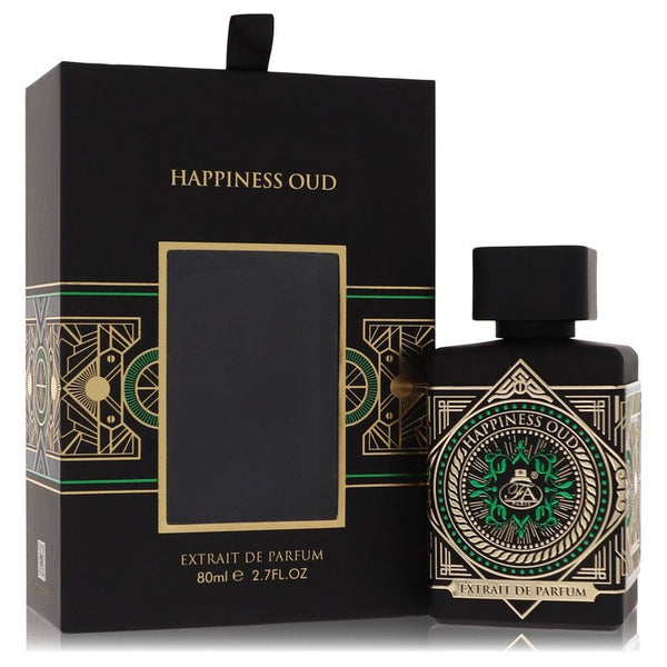 Happiness-Oud-by-Fragrance-World-For-Women Extrait De Parfum Spray (Unisex) 2.7 oz (80 ml)