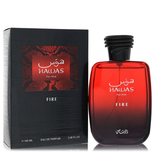 Hawas-Fire-by-Rasasi-For-Men Eau De Parfum Spray 3.3 oz (100 ml)