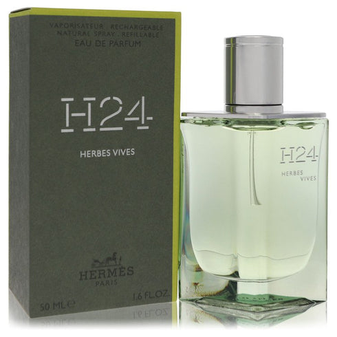 Hermes-H24-Herbes-Vives-by-Hermes-For-Men Eau De Parfum Refillable Spray 1.7 oz (50 ml)
