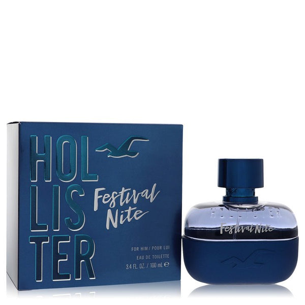Hollister-Festival-Nite-by-Hollister-For-Men Eau De Toilette Spray 3.4 oz (100 ml)