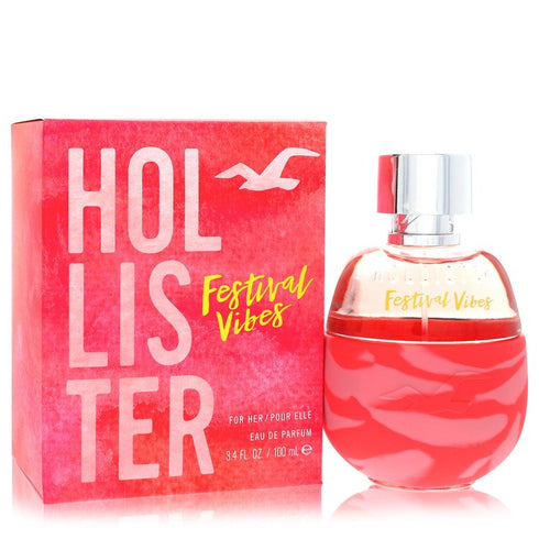 Hollister-Festival-Vibes-by-Hollister-For-Women Eau De Parfum Spray 3.4 oz (100 ml)