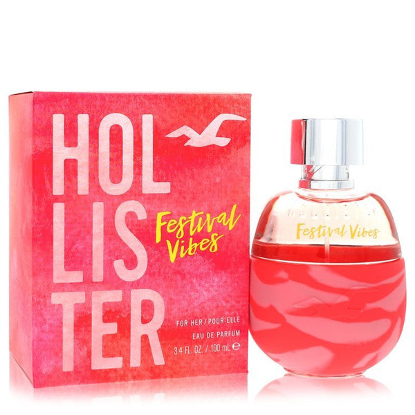 Hollister Festival Vibes by Hollister For Women - Eau De Parfum Spray 100 ml (3.4 oz)