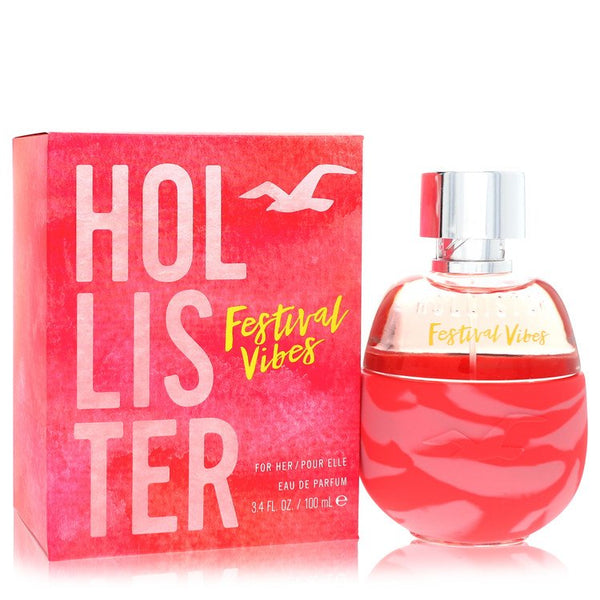 Hollister-Festival-Vibes-by-Hollister-For-Women Eau De Parfum Spray 3.4 oz (100 ml)