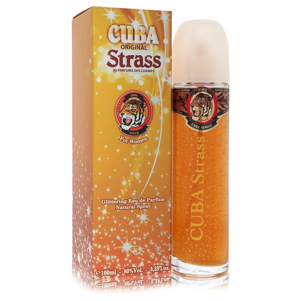 Cuba-Strass-Tiger-by-Fragluxe-For-Women Eau De Parfum Spray 3.4 oz (100 ml)