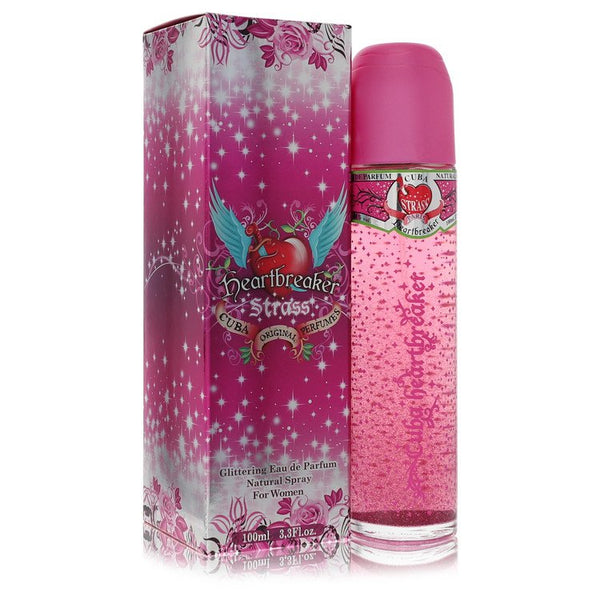 Cuba-Strass-Heartbreaker-by-Fragluxe-For-Women Eau De Parfum Spray 3.4 oz (100 ml)
