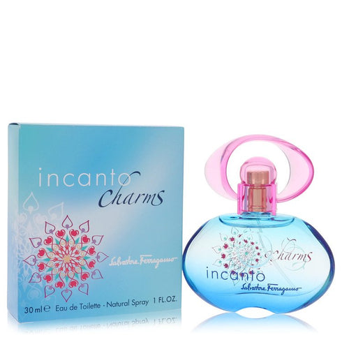 Incanto-Charms-by-Salvatore-Ferragamo-For-Women Eau De Toilette Spray 1 oz (30 ml)